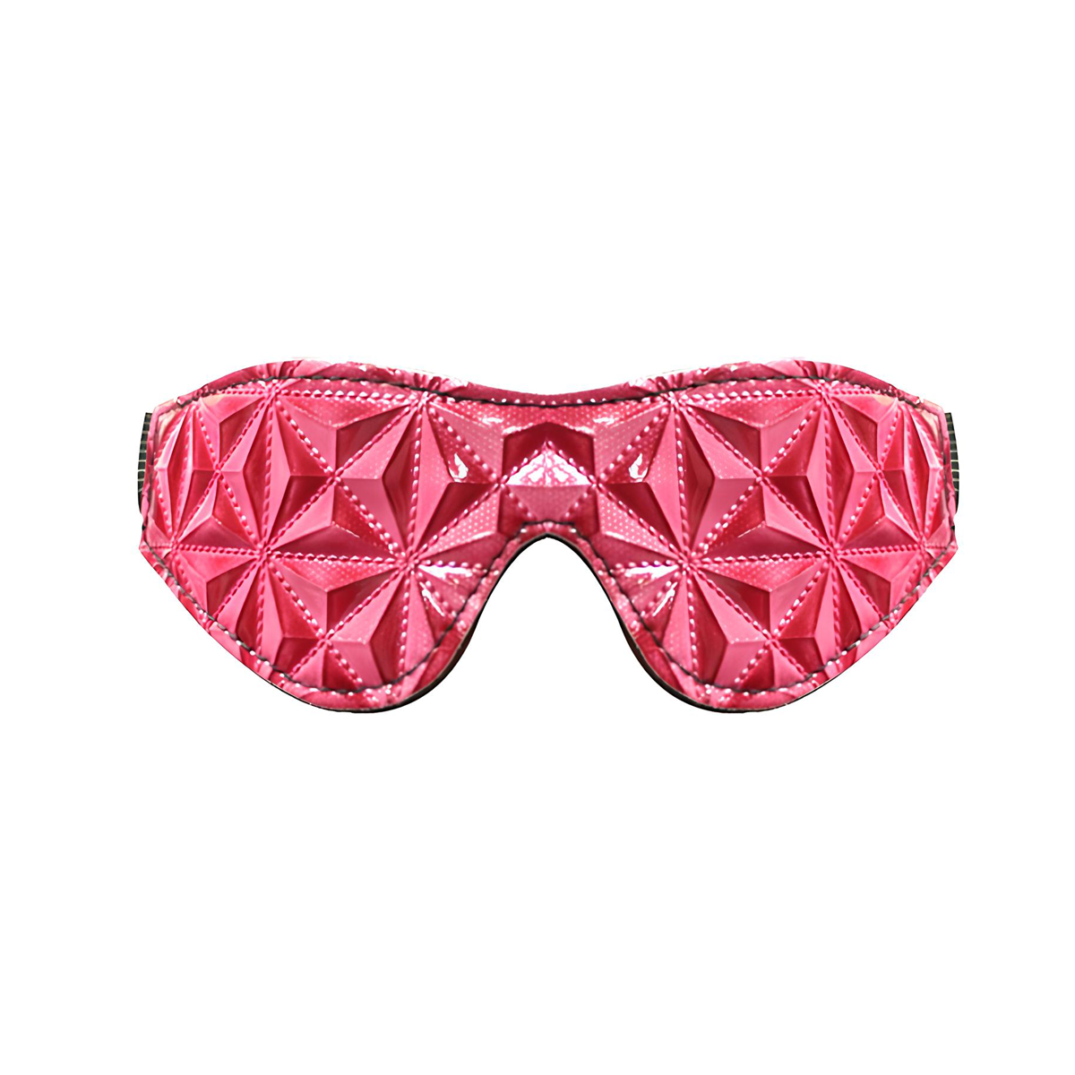 Venda para Olhos em Couro Ecológico e Vinil - Luxury Fetish Eye Mask | Tamanho Único | Disponível em 3 Cores - 3