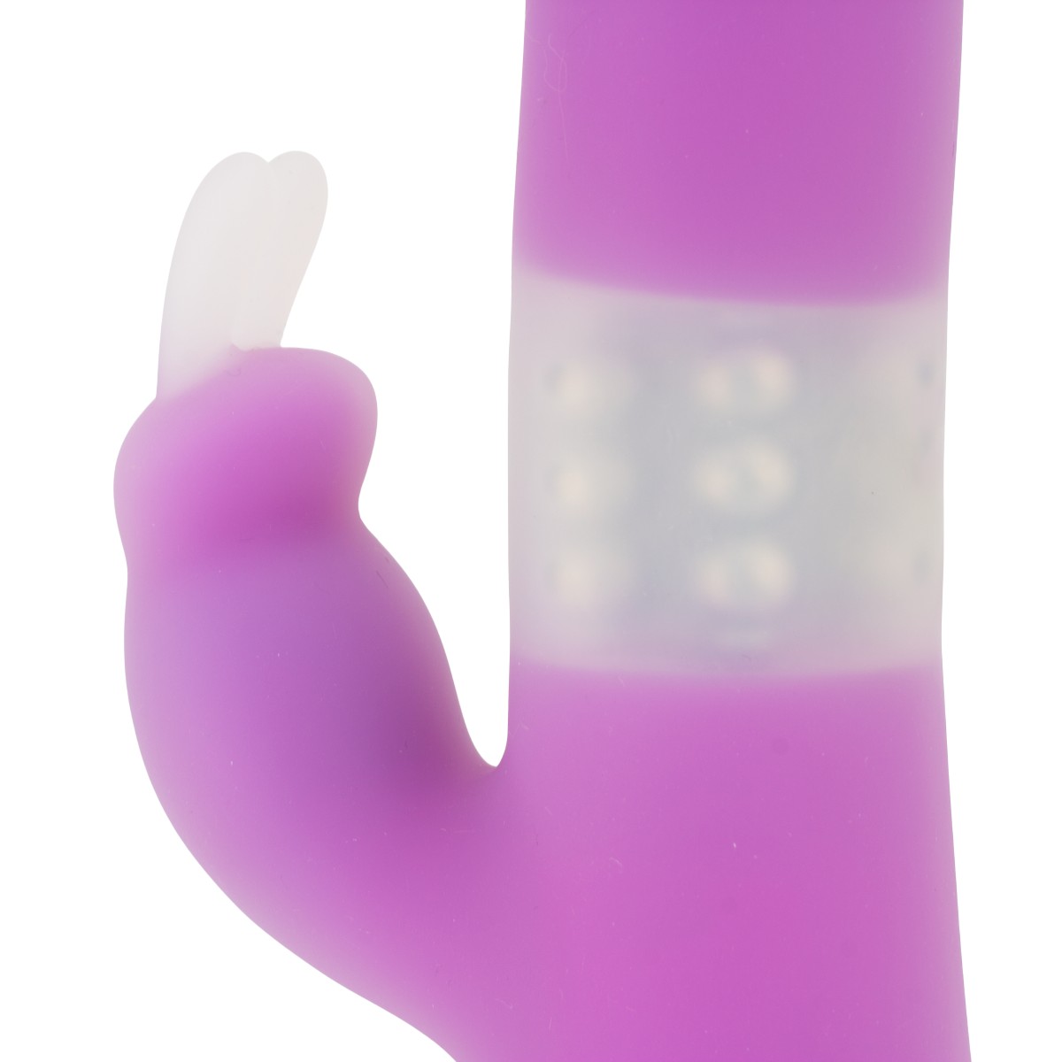 Vibrador Rabbit com Estimulador de Clitóris, 7 Modos de Vibração, Esferas Internas Rotativas e Aquecimento - Yaffa | 10,5 x 3,4 cm - 5