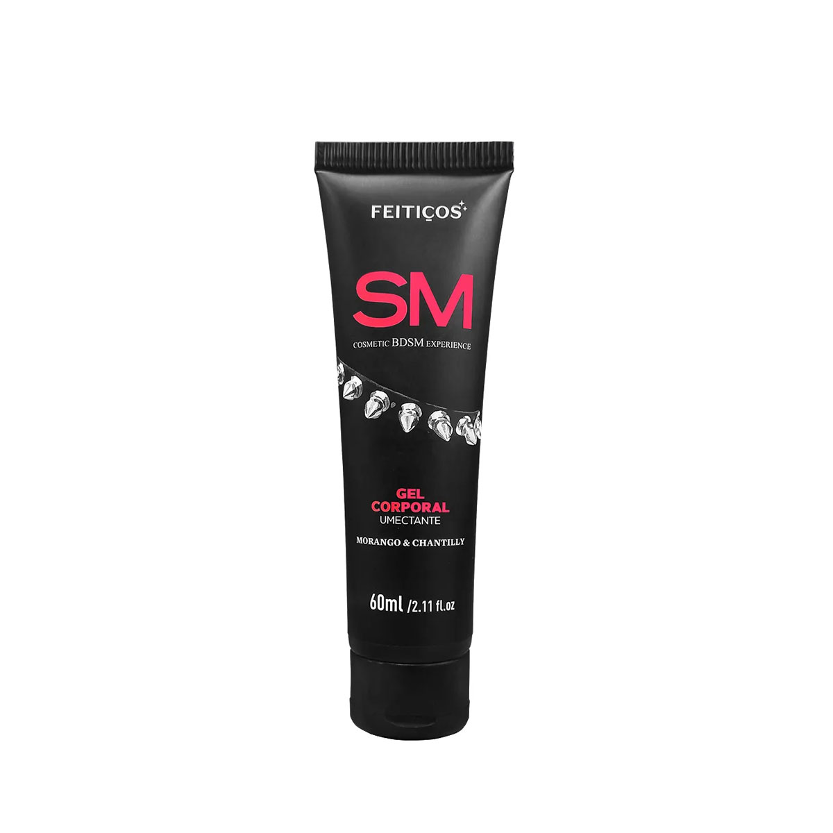 Gel Corporal Umectante Sabor Morango & Chantilly - Feitiços Aromáticos SM - 60g - 1