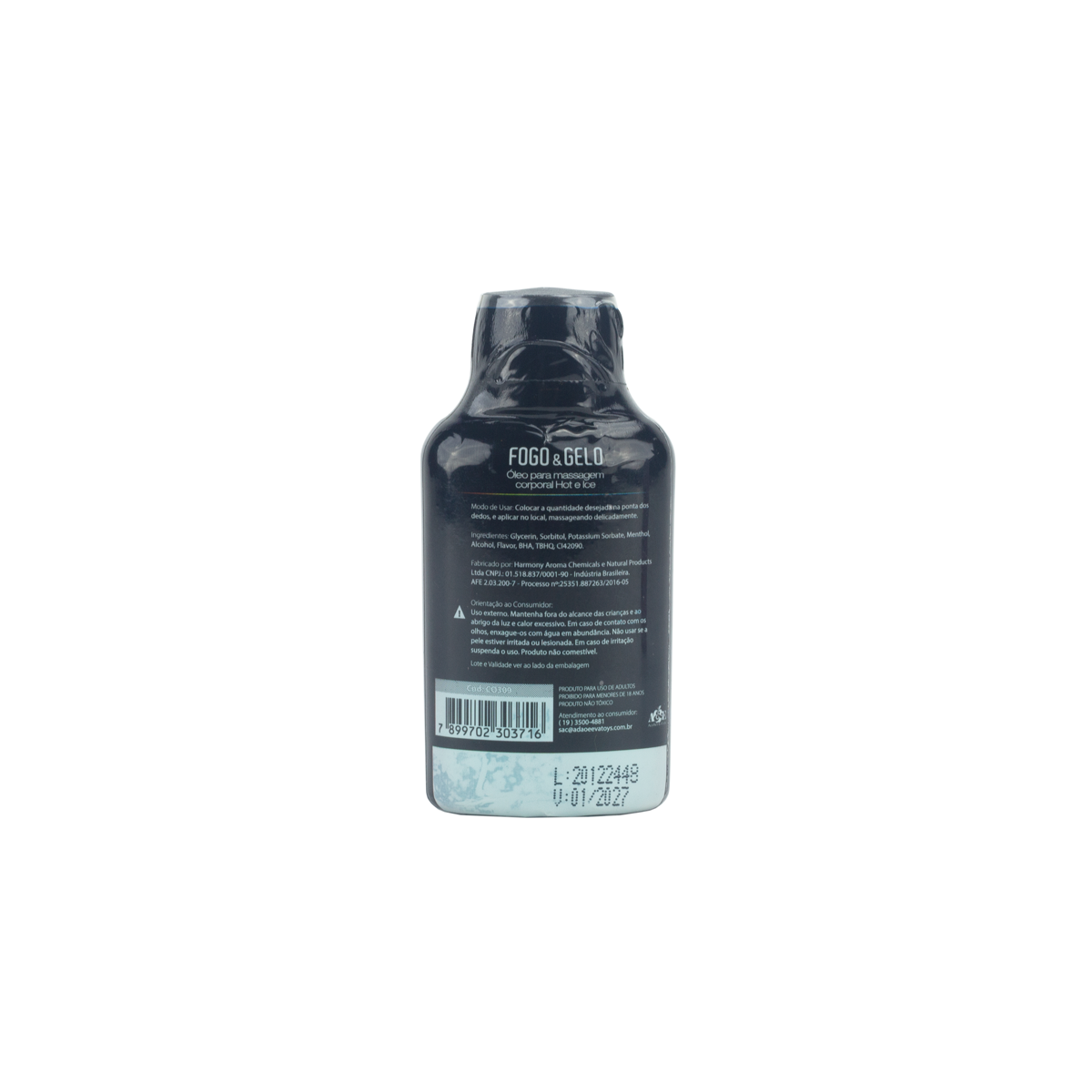 Óleo Comestível para Sexo Oral - Sexy Hot Fogo & Gelo | 38 ml | Disponível em 4 Sabores - 11
