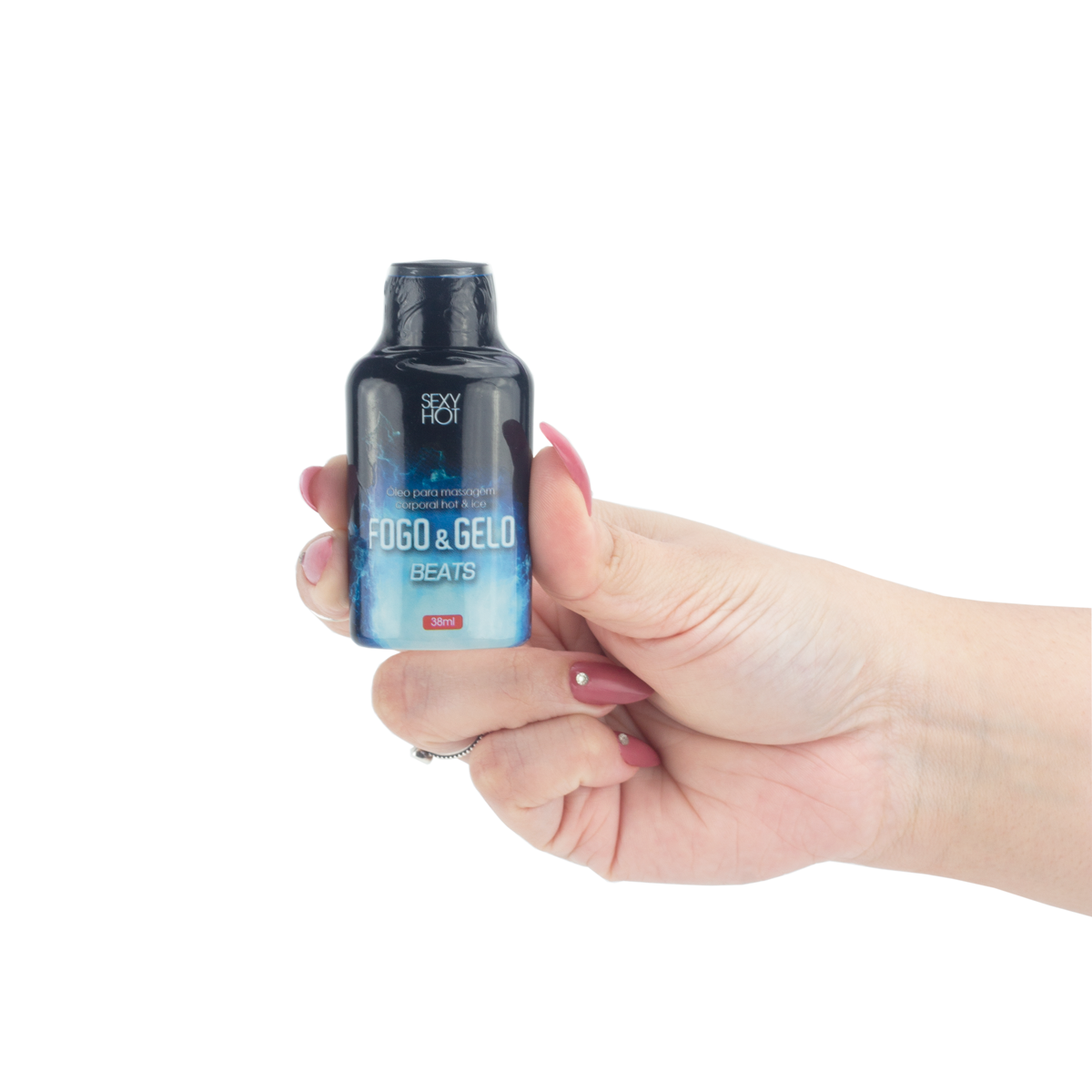 Óleo Comestível para Sexo Oral - Sexy Hot Fogo & Gelo | 38 ml | Disponível em 4 Sabores - 12