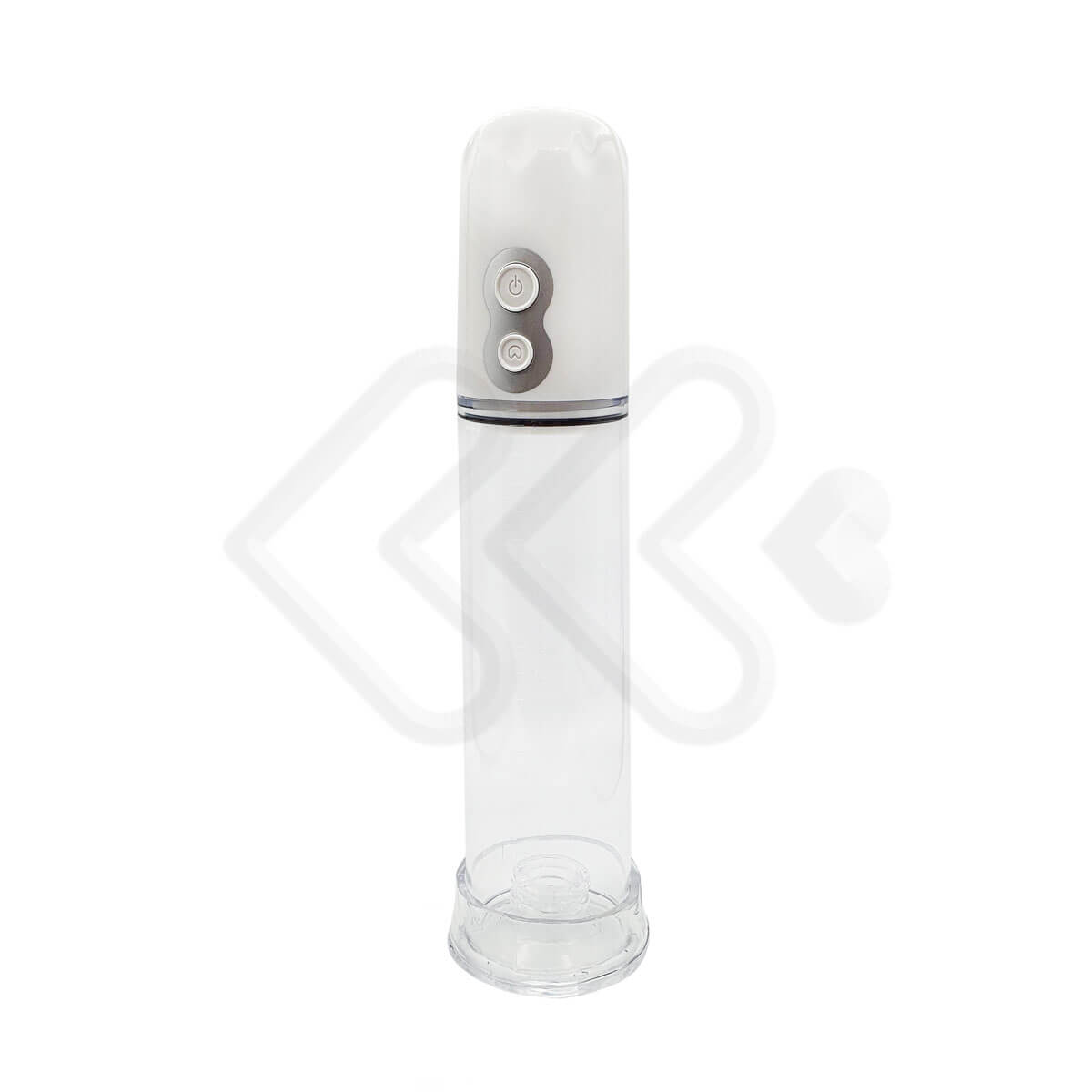 Free Space Man - Bomba Peniana Elétrica com Sucção Automática e Descompressão de Ar - 16,5 x 6,8 cm | Cor: Branco - 3
