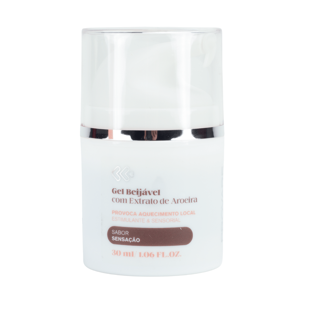 Gel Beijável com Efeito de Aquecimento e Extrato de Aroeira - Exclusiva Provare | 30 ml | Sabor: Sensação - 3