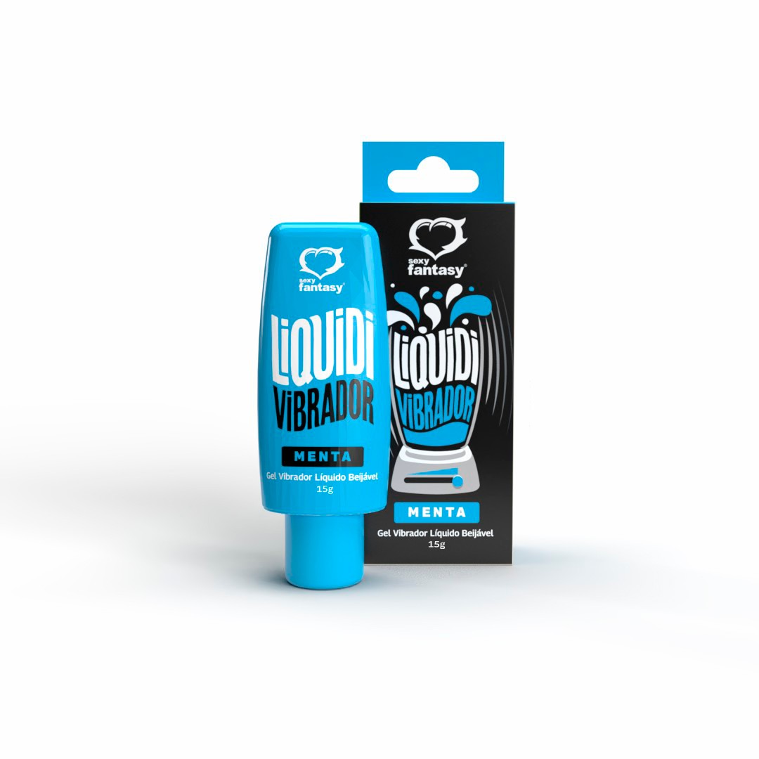 Gel Beijável com Efeito Vibrante - Sexy Fantasy Liquidi Vibrador | 15g | Disponível em 3 Sabores - 2