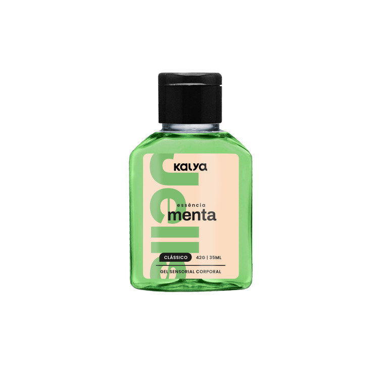 Gel Beijável para Massagem Corporal com Efeito Esquenta - Kalya Jells - 35ml | Disponível em 13 Sabores - 6