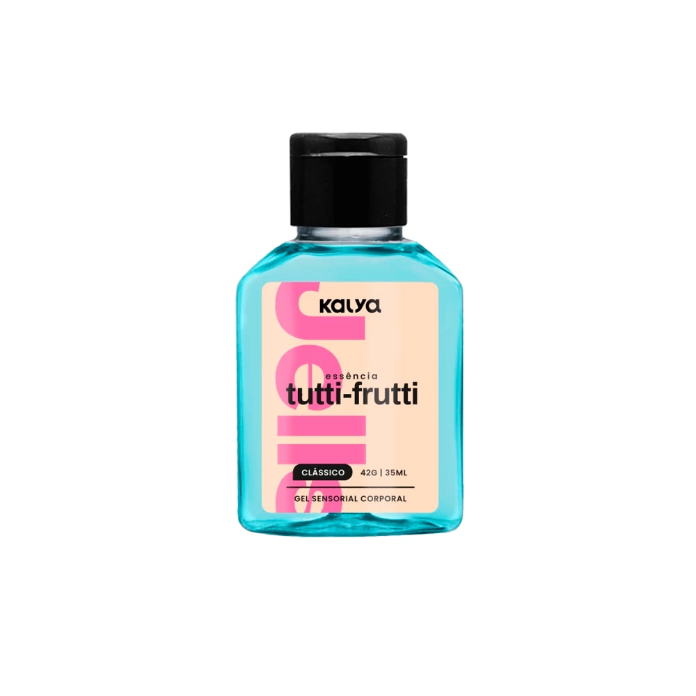 Gel Beijável para Massagem Corporal com Efeito Esquenta - Kalya Jells - 35ml | Disponível em 13 Sabores - 2