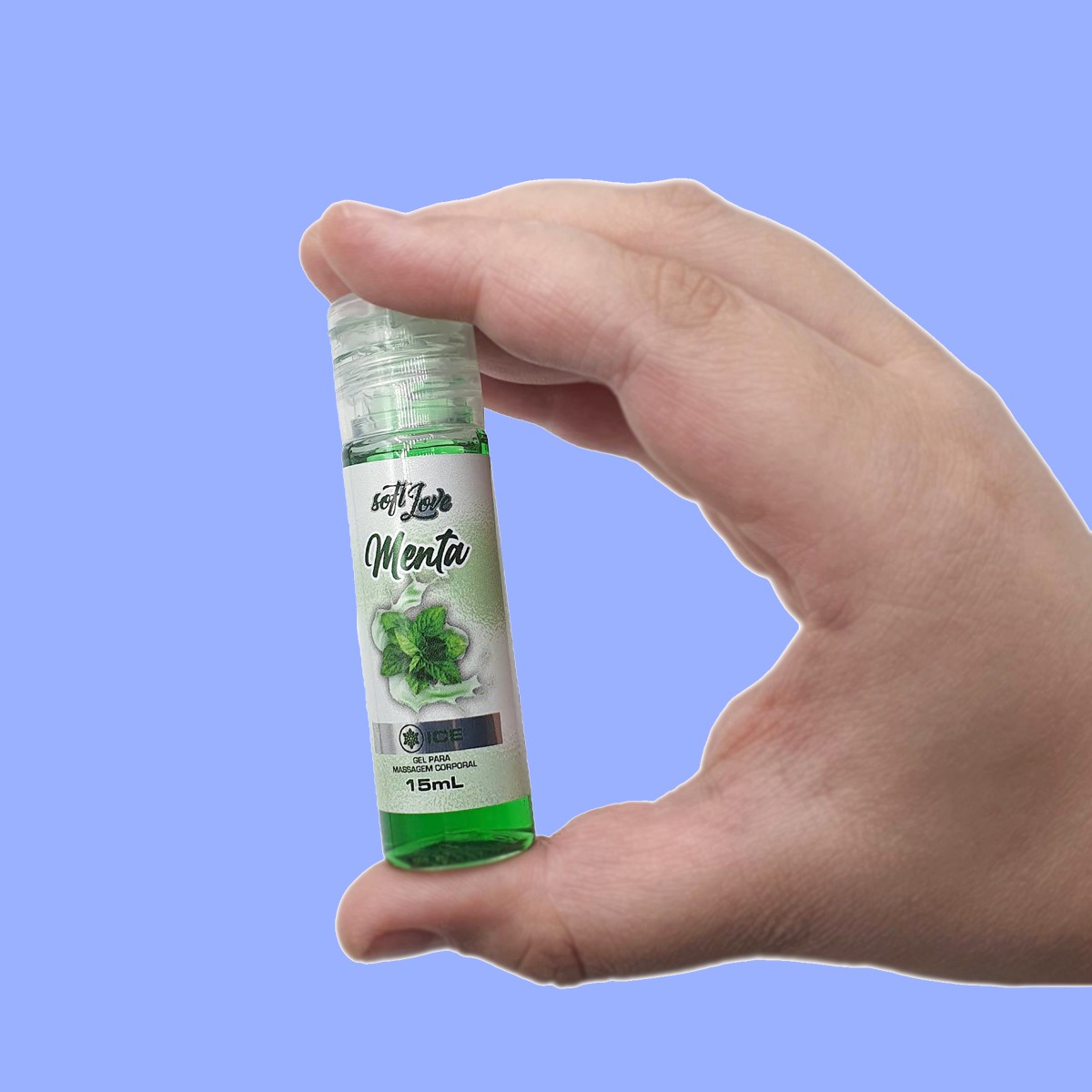 Gel Beijável Para Massagem Corporal com Sensação Refrescante - Soft Love Ice | 15ml | Disponível em 3 Sabores - 4