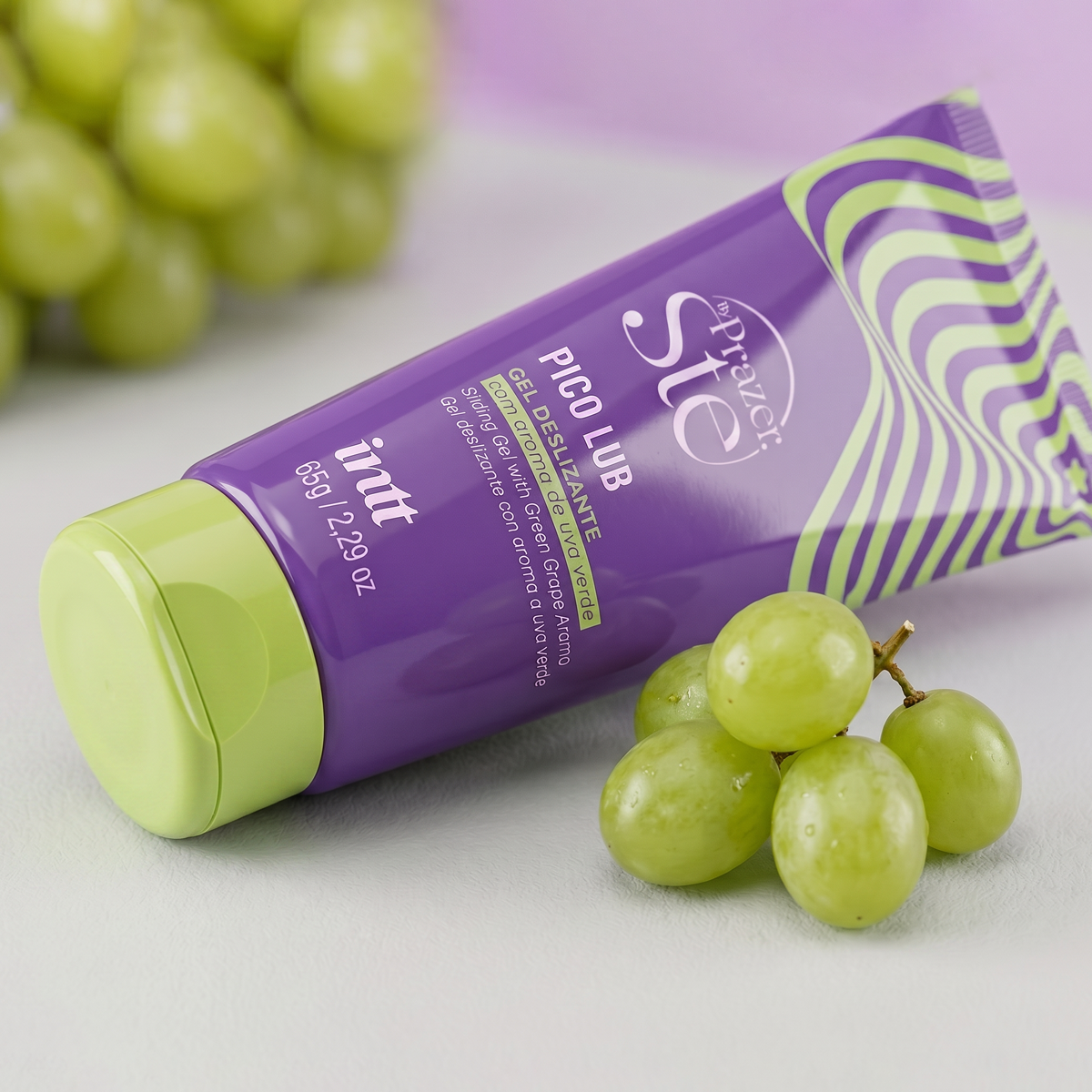 Gel Deslizante Beijável à Base D'Água - Intt Pico Lub By Prazer Sté | 65 g | Disponível em 2 Aromas - 7