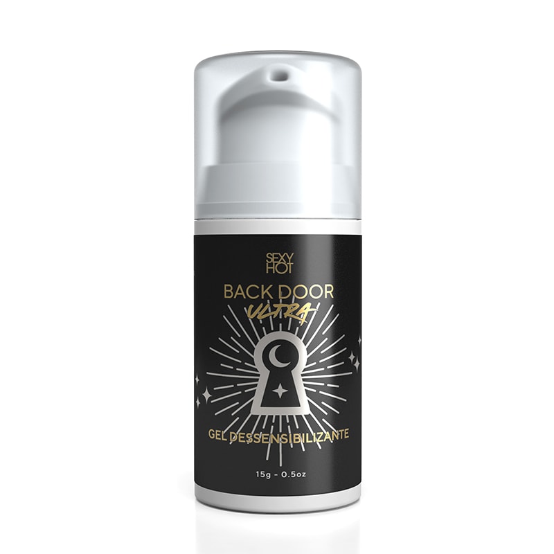 Gel Dessensibilizante para Sexo Anal com Ácido Hialurônico e Arginina - Sexy Hot Back Door Ultra | 15g - 2