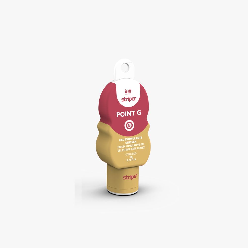 Gel Excitante Unissex Com Efeito de Vibração e Aquecimento - Intt Cosméticos Striper Point G | 8g - 2