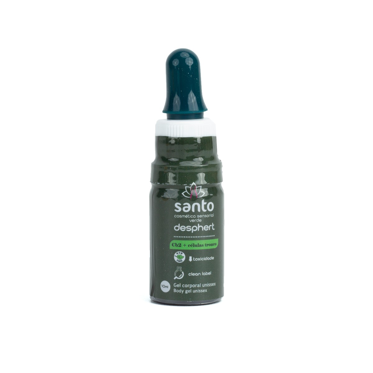Gel Excitante Unissex com Extratos Naturais, CB2 e Células Tronco - Santo Cosméticos Desphert | 10 ml - 3
