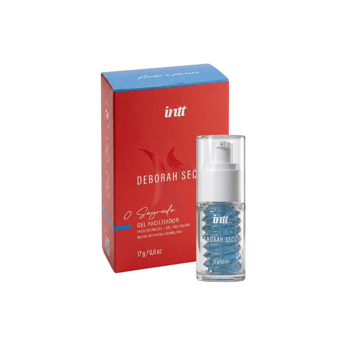 Gel Facilitador Anal O Segredo com Aroma de Frutas Vermelhas - Intt Cosméticos + Deborah Secco | 17g - 2