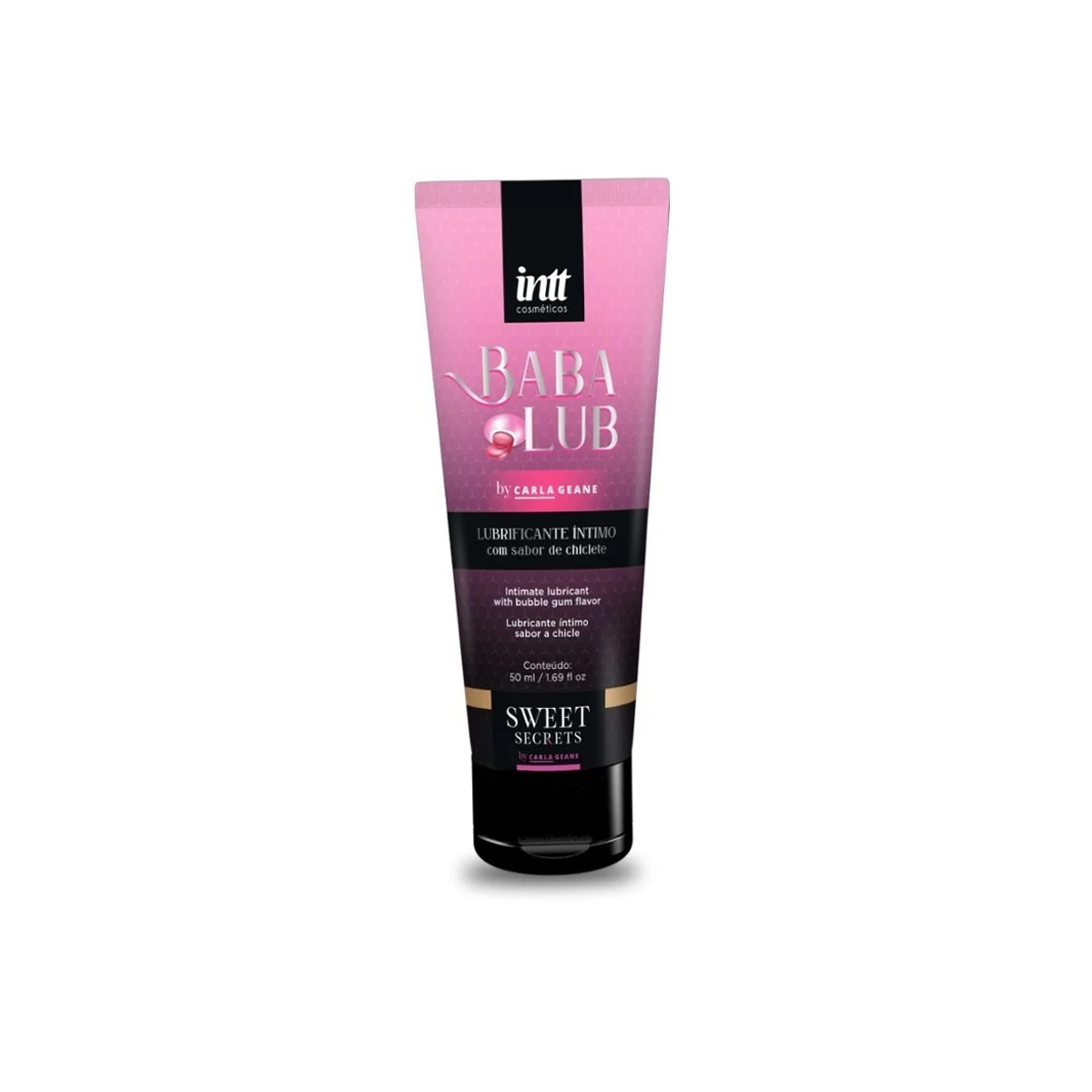 Gel Lubrificante à Base d'Água Beijável com Sabor de Chiclete - Intt BabaLub Sweet Secrets By Carla Geane | 50g - 2