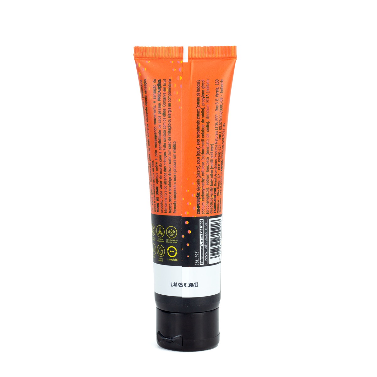 Gel Lubrificante Íntimo à Base d'Água com Aloe Vera e Efeito Esquenta - Feitiços LubPro Hot Premium | 60ml - 3