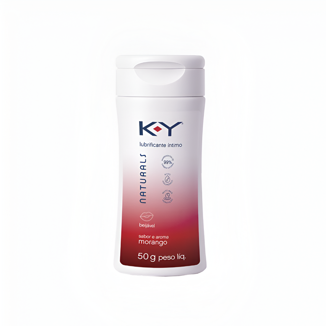 Gel Lubrificante Íntimo Beijável com Ácido Hialurônico - K-Y Naturals | 50g | Disponível em 4 Sabores - 2