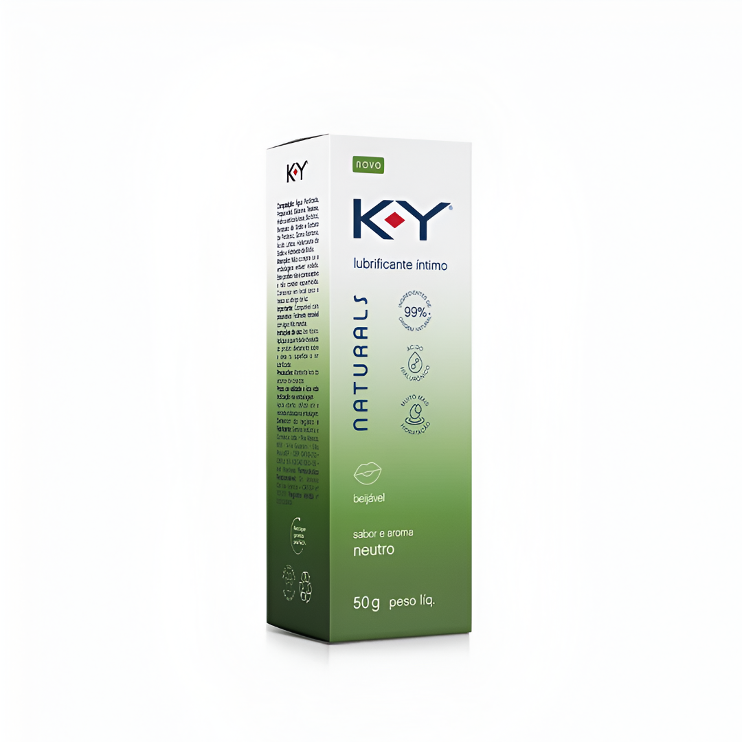 Gel Lubrificante Íntimo Beijável com Ácido Hialurônico - K-Y Naturals | 50g | Disponível em 4 Sabores - 16