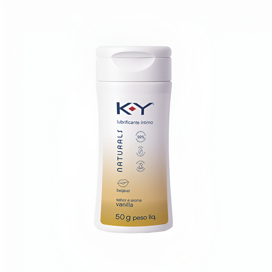 Gel Lubrificante Íntimo Beijável com Ácido Hialurônico - K-Y Naturals | 50g | Disponível em 4 Sabores - 20