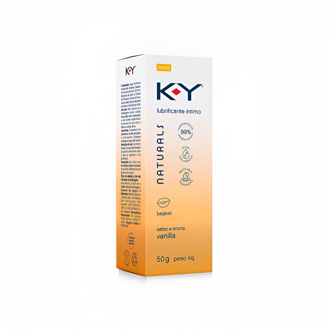 Gel Lubrificante Íntimo Beijável com Ácido Hialurônico - K-Y Naturals | 50g | Disponível em 4 Sabores - 22