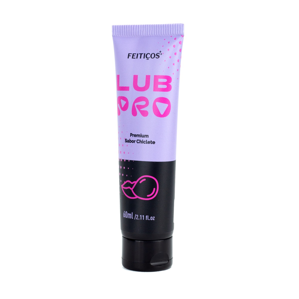 Gel Lubrificante Íntimo Beijável com Aloe Vera - Feitiços LubPro Premium | 60ml | Disponível em 3 Sabores - 6