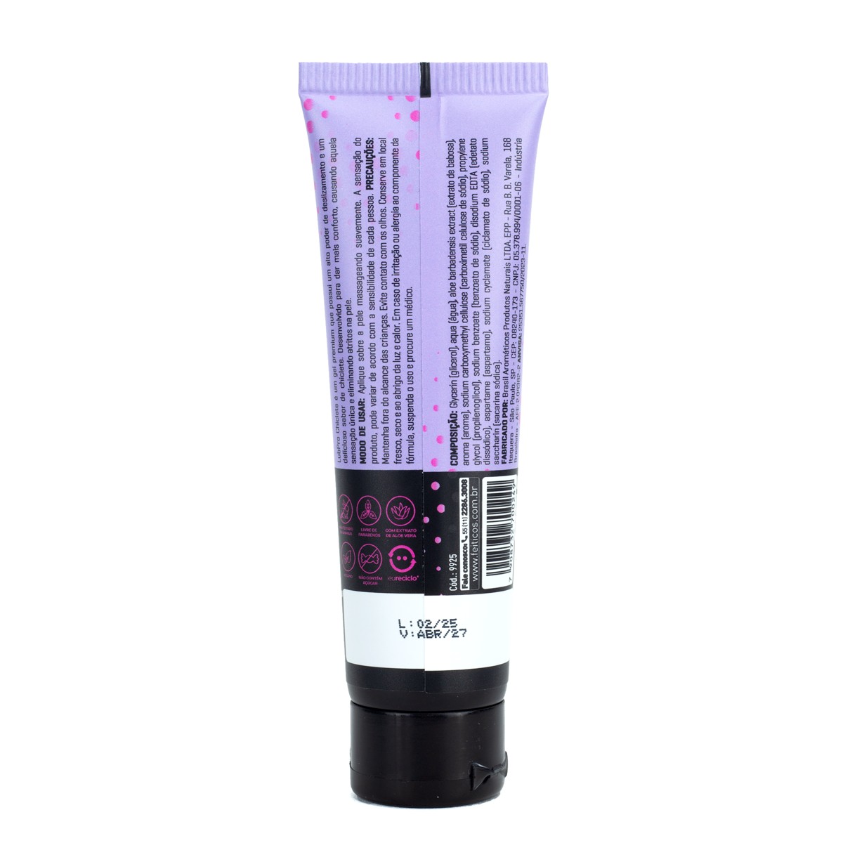 Gel Lubrificante Íntimo Beijável com Aloe Vera - Feitiços LubPro Premium | 60ml | Disponível em 3 Sabores - 8