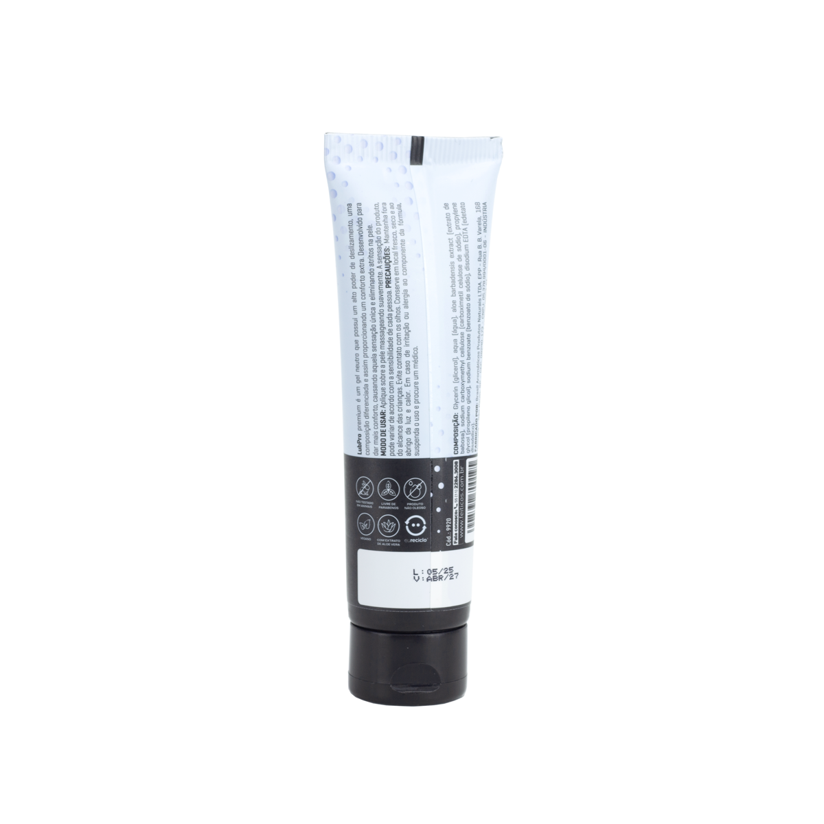 Gel Lubrificante Íntimo Neutro Premium com Extrato de Aloe Vera - Feitiços LubPro | 60ml - 3