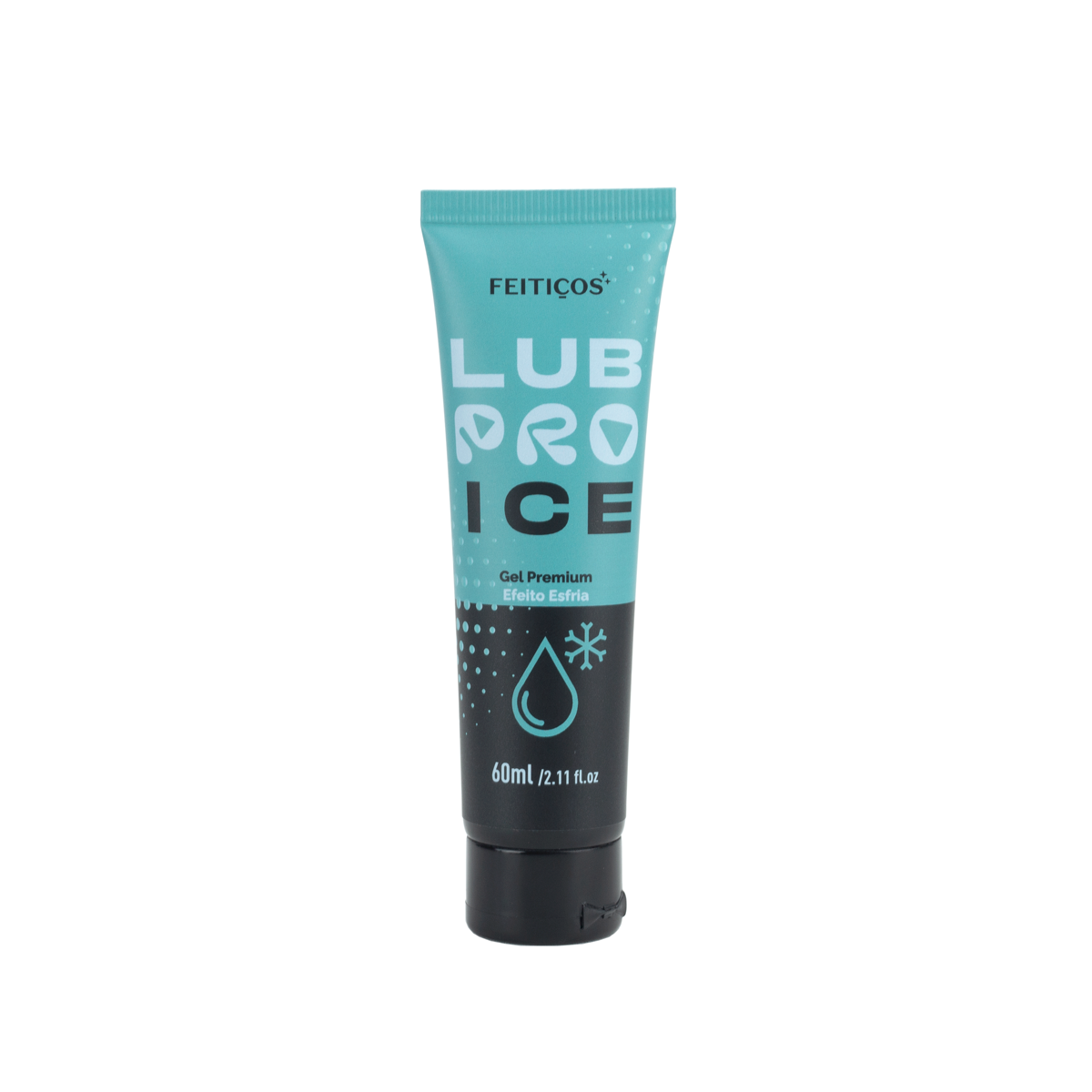 Gel Lubrificante Íntimo Premium com Aloe Vera e Efeito Refrescante - Feitiços LubPro Ice | 60ml | Disponível em 2 Sabores - 6