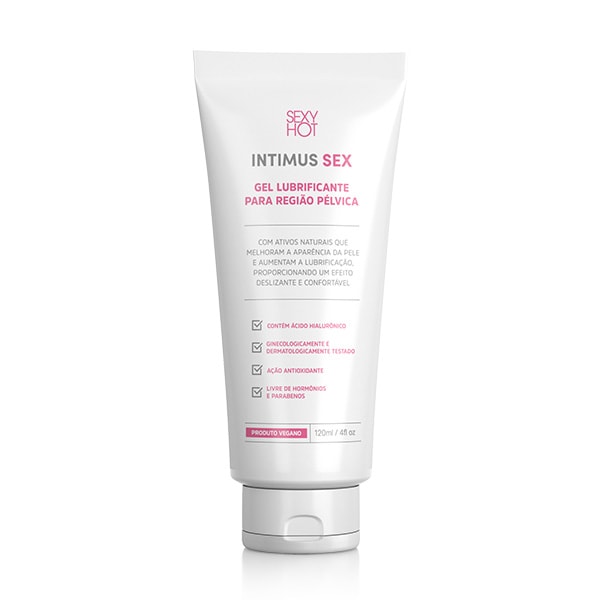 Gel Lubrificante Vegano para Região Pélvica - Sexy Hot Intimus Sex | 60 ml - 2