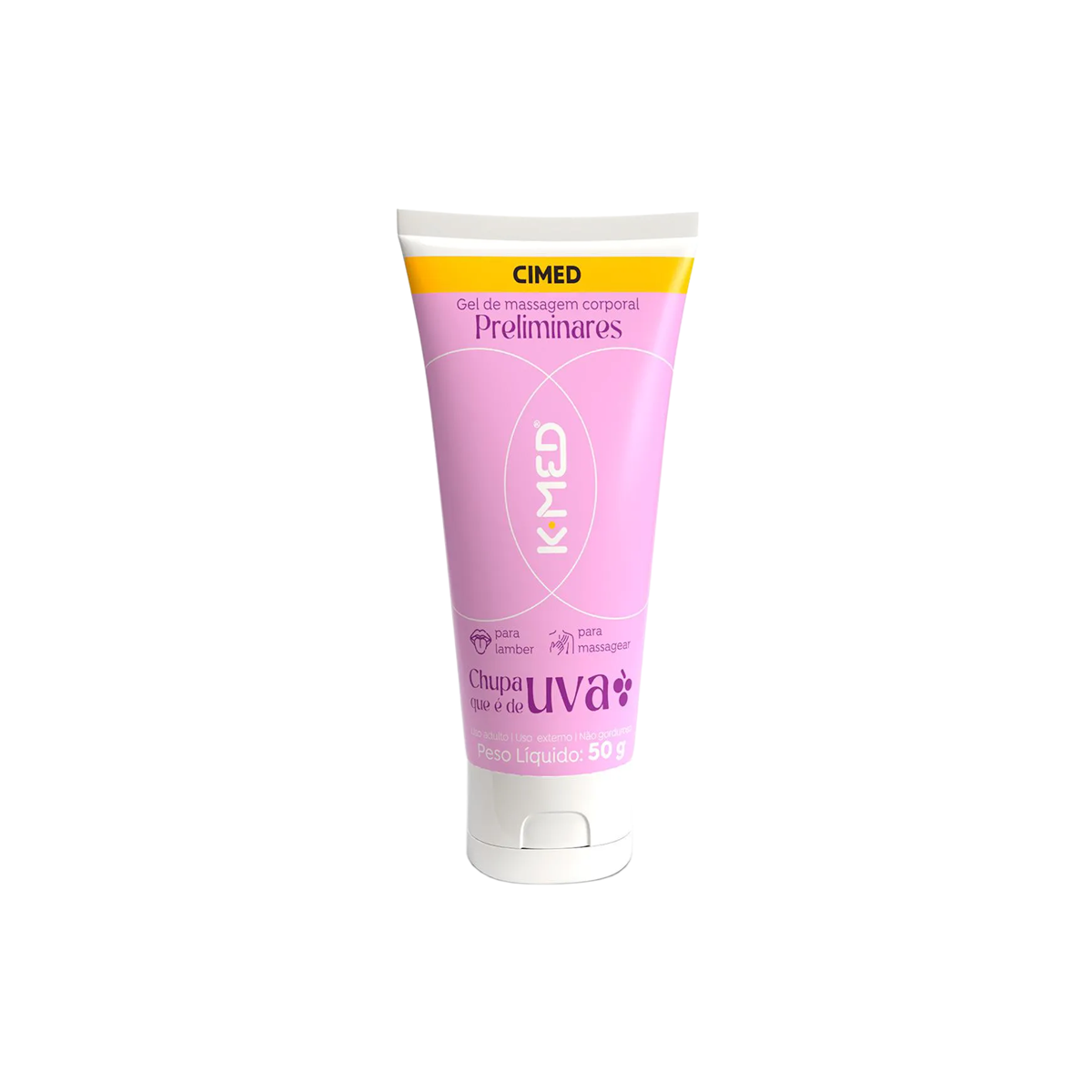 Gel para Massagem Corporal - K-Med Preliminares | 50g | Disponível em 2 Sabores - 5