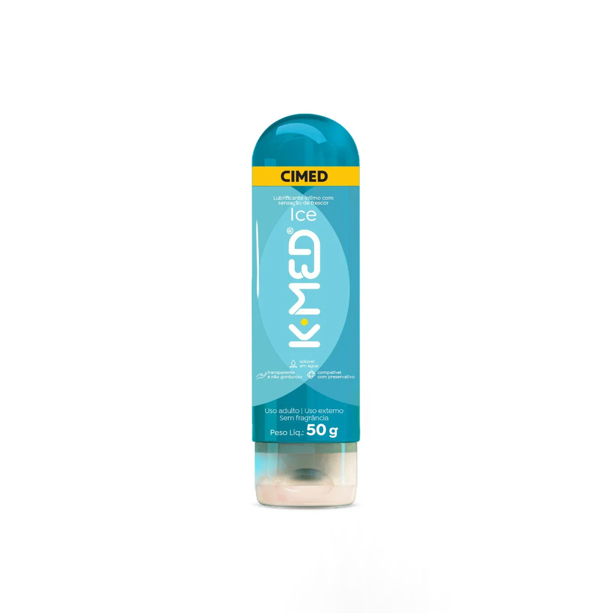 Gel Para Massagem e Lubrificante Íntimo com Sensação de Frescor - K-Med Ice | 50g - 2