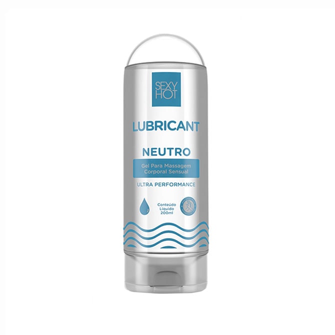 Gel Neutro para Massagem Corporal - Sexy Hot Lubricant | 200ml - 1