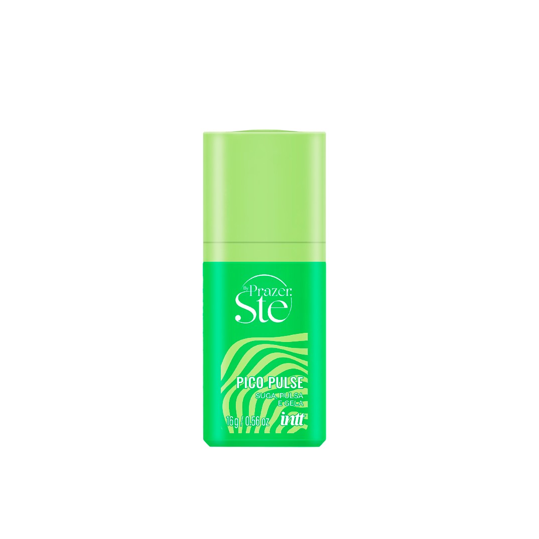 Gel Sugador Multifuncional Unissex Beijável - Intt Pico Pulse By Prazer Ste | 16g | Disponível em 3 Sabores - 12