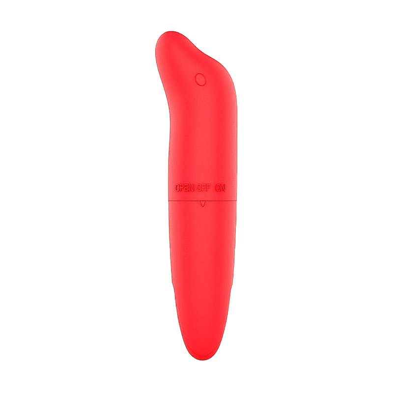 Vibrador Estimulador de Ponto G em Forma de Golfinho com Vibração Única - G-Spot | 12,5 x 2,5 cm | Disponível em 7 Cores - 4