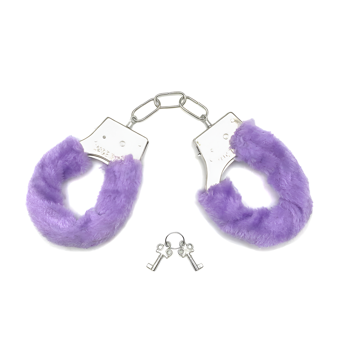 Algemas Reguláveis em Pelúcia com Chave e Trava de Segurança - YouVibe Hand Cuffs | Disponível em 8 Cores - 9