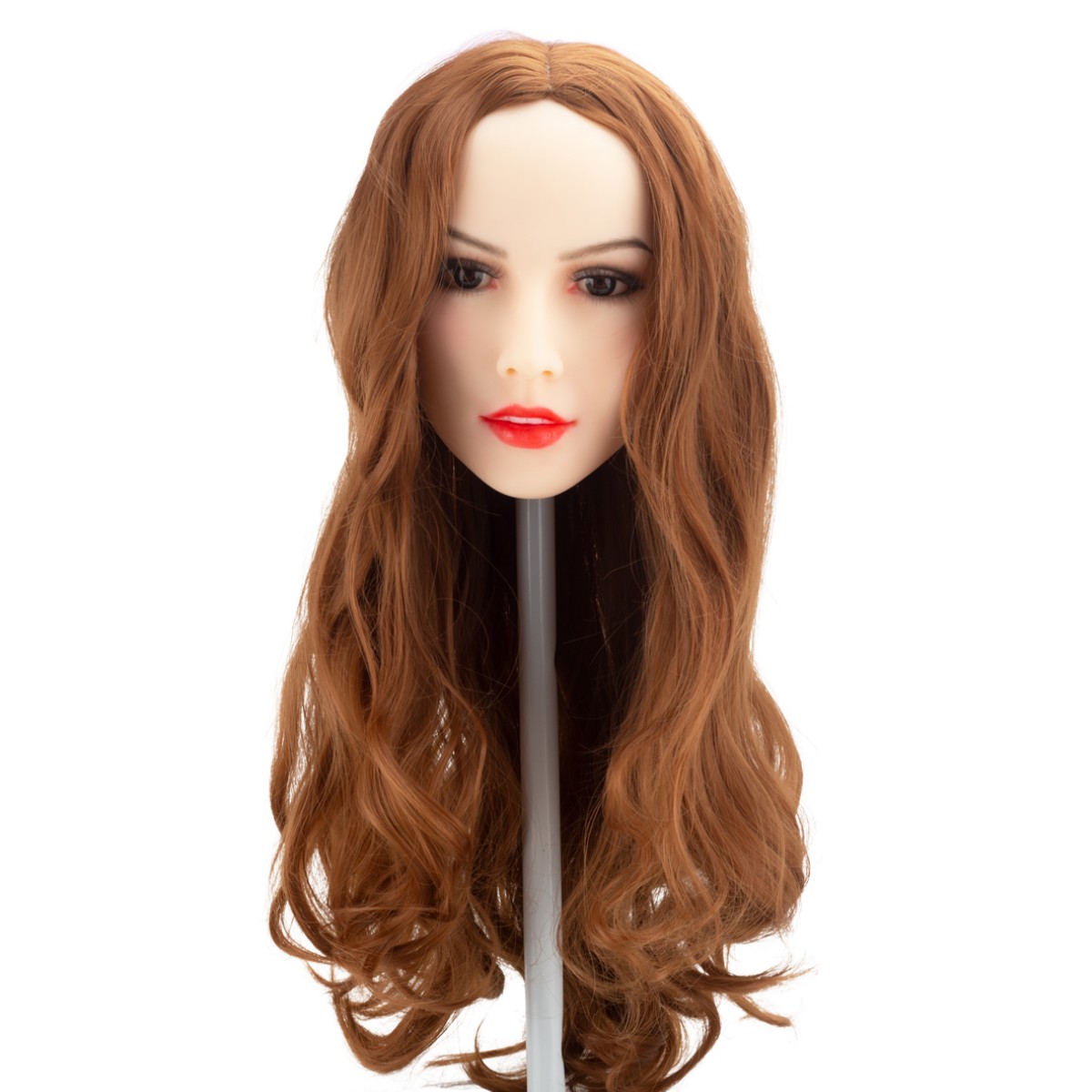 Hannah - Boneca Realística em TPE com Pele Branca, Cabelo Longo Loiro, Olhos Castanhos, Seios Fartos, Vértebras em Aço e Acessórios - 49 Kg e 1,63 Metros de Altura - 10