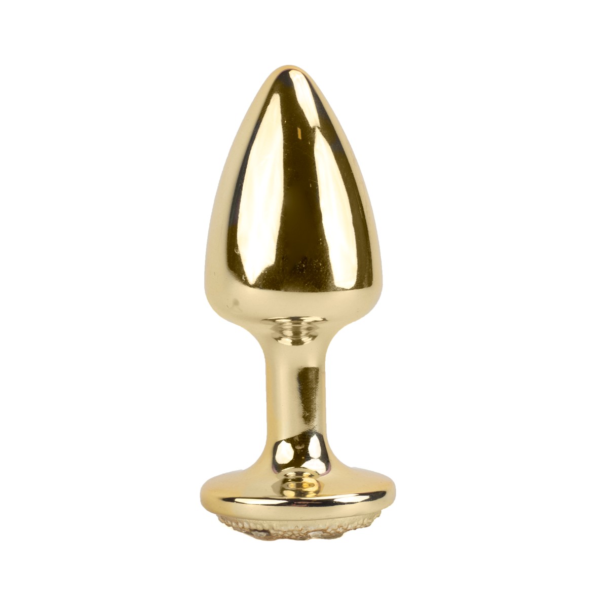 Plug Anal ''P'' em Metal com Formato Cônico e Detalhes de Joias Cravejado - Hard | 5,4 x 2,6 cm | Disponível em 6 Cores - 12