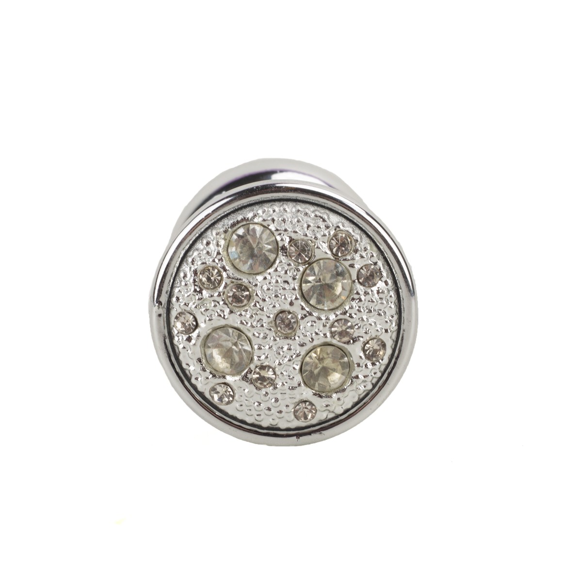 Plug Anal ''P'' em Metal com Formato Cônico e Detalhes de Joias Cravejado - Hard | 5,4 x 2,6 cm | Disponível em 6 Cores - 9