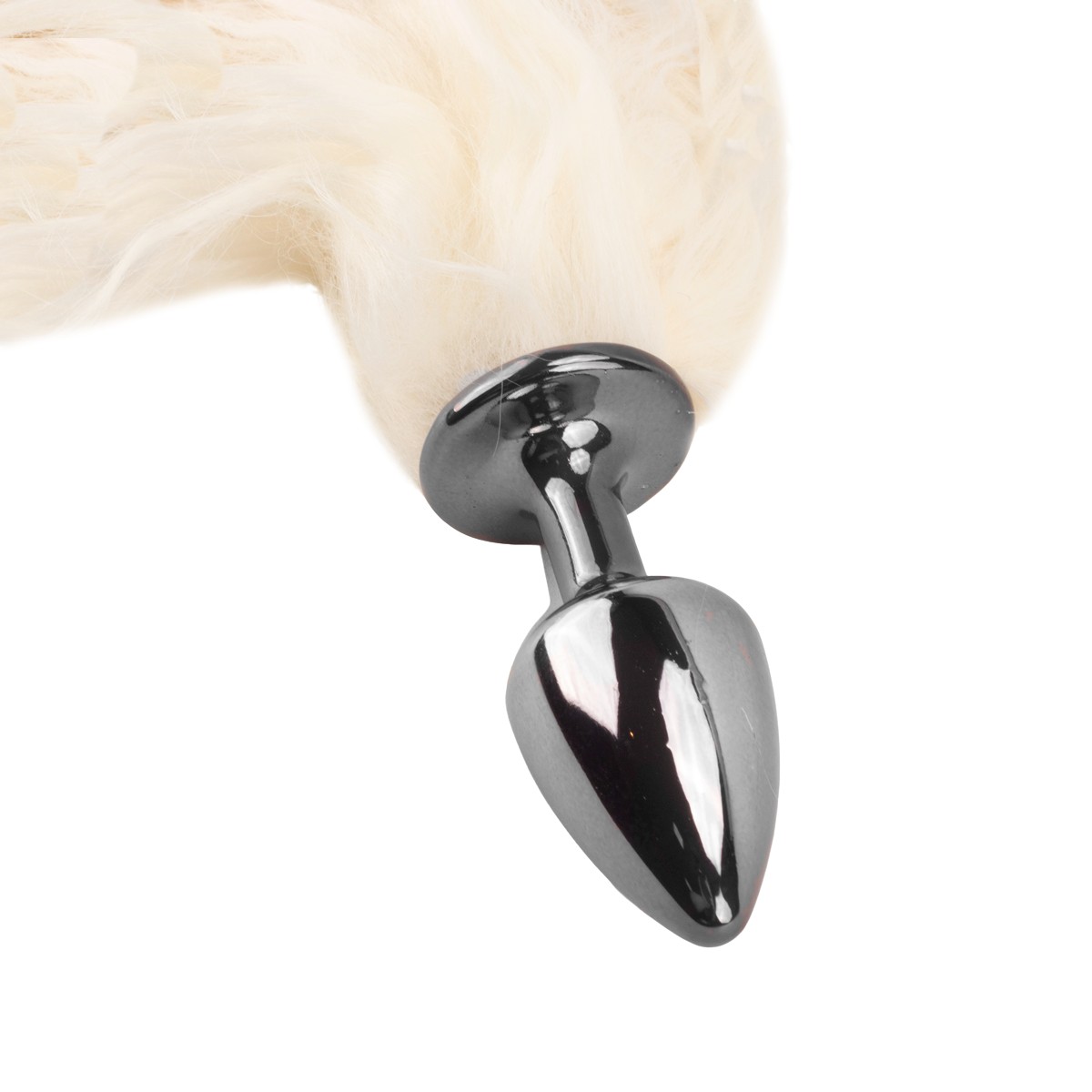 Plug Anal com Rabo de Raposa Artificial - Hard | 6 x 2,6 cm | Disponível em 10 Cores - 39