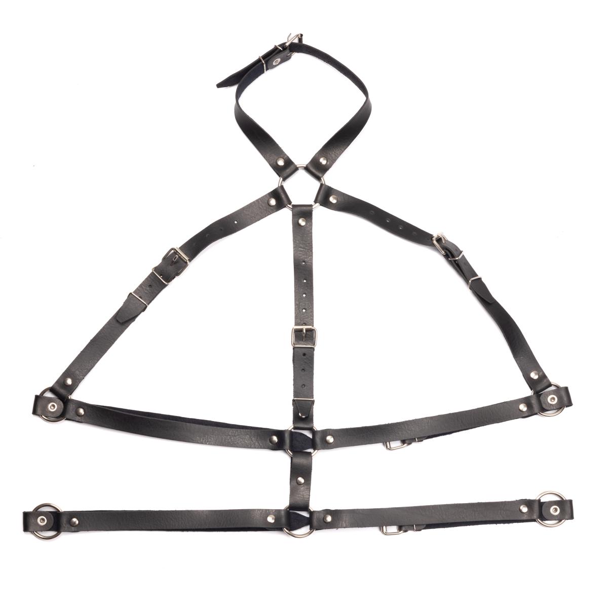 Harness Feminino Peitoral em Couro Montana - Tamanho Único | New Star Couros - 2