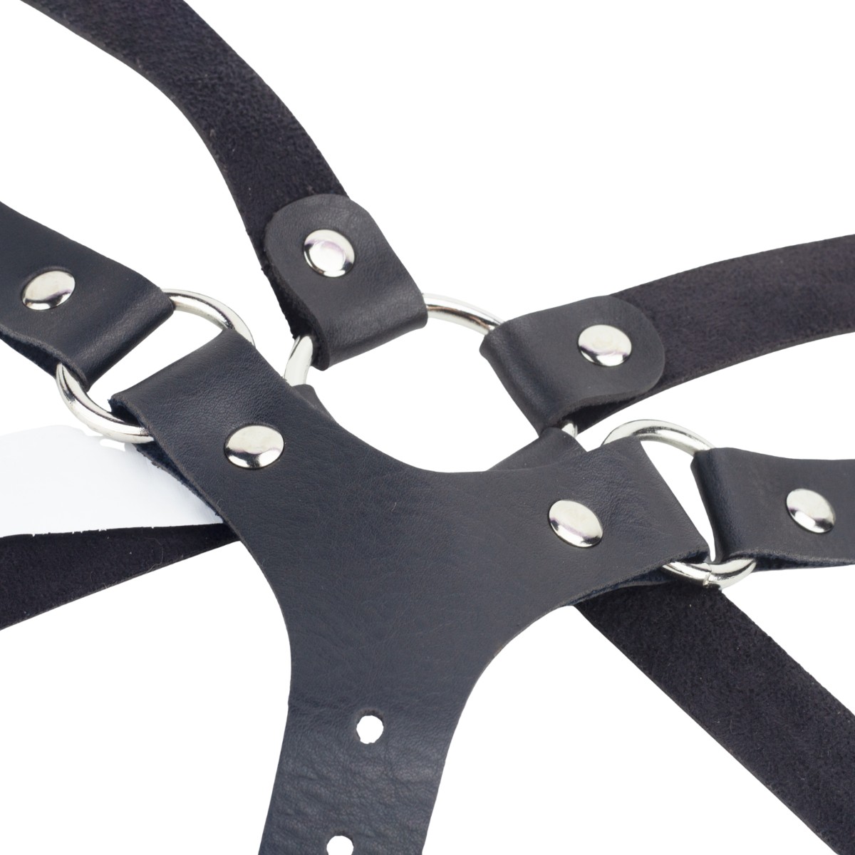 Harness Gótico Feminino em Couro Montana com Ajuste - Exclusiva Linha Sado | Tamanho Único - 3