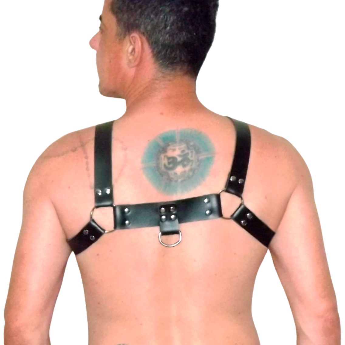 Harness Peitoral em Couro Sintético com Fivela Formato "V" - Exclusiva | Tamanho Único - 2