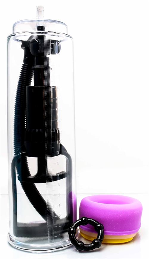 Bomba Peniana Manual - High-Vaccum Man's Pump | 20 x 6,2 cm - 3