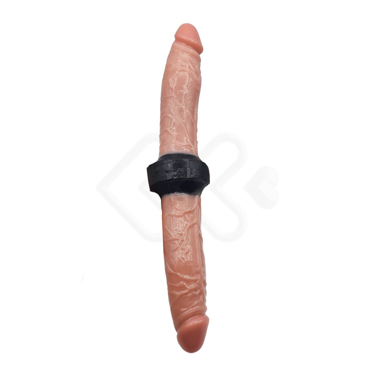 Prótese Peniana Dupla com Glande Definida - InNamorata Royal N° 51 - 12,8 x 3,6 cm - 3