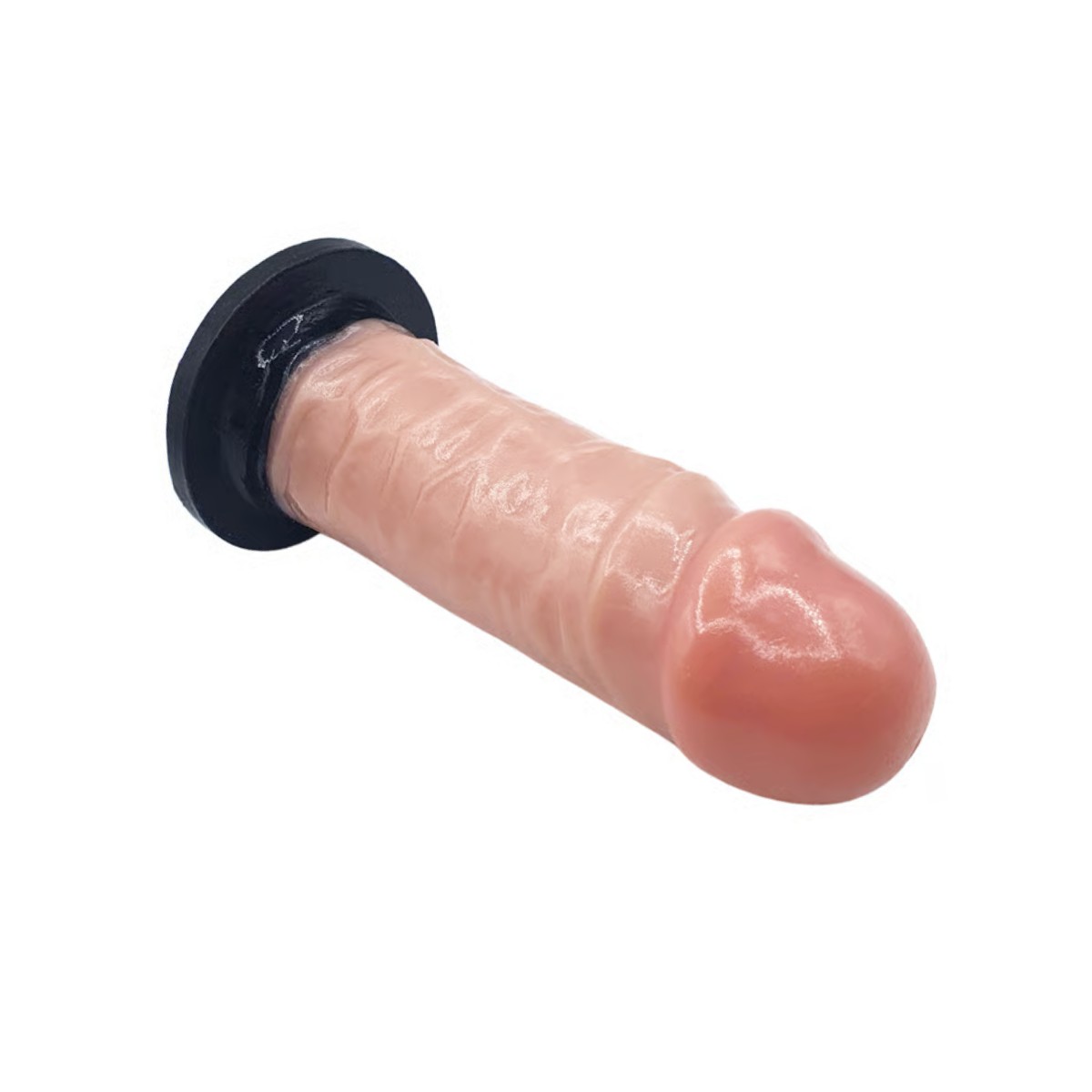Prótese Peniana Avantajada com Glande Definida, Veias Salientes e Base Achatada - InNamorata Royal N°29 | 14,5 x 4,8 cm - 5