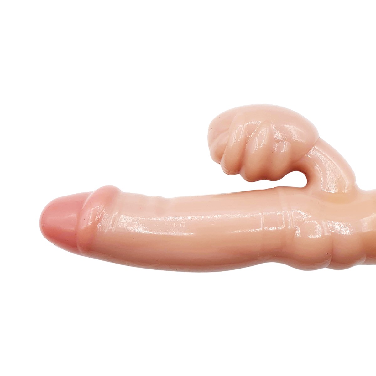 Prótese Peniana Realística StrapLess com Glande Definida e Vibração Multivelocidade - InNamorata StrapLess Sex | 11,5 x 3,8 cm - 2