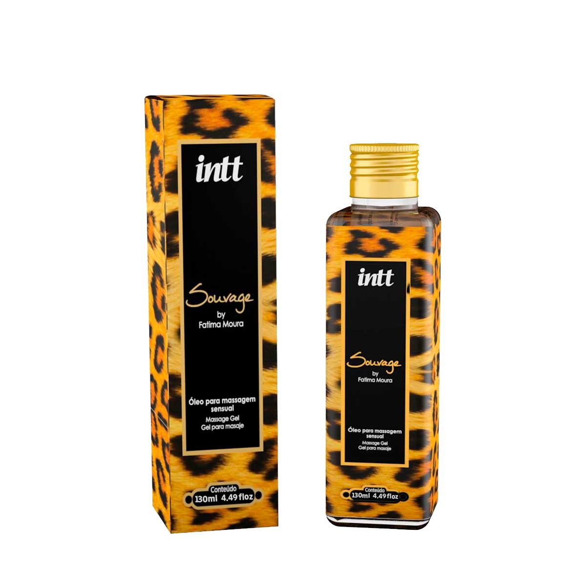 Óleo Corporal com Fragrância de Amêndoa - Intt Sauvage | 130 ml - 2