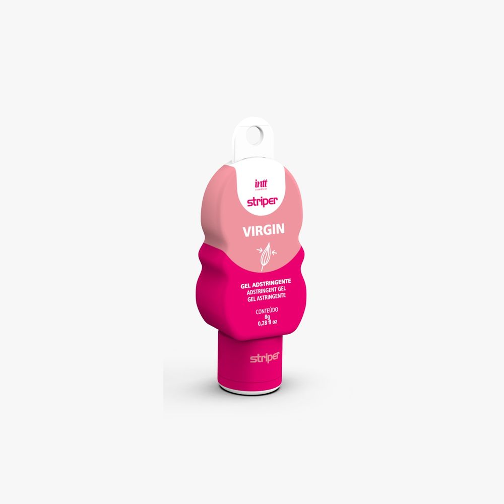 Gel Corporal Adstringente Vaginal Feminino - Intt Striper Virgin | 8 g - 2