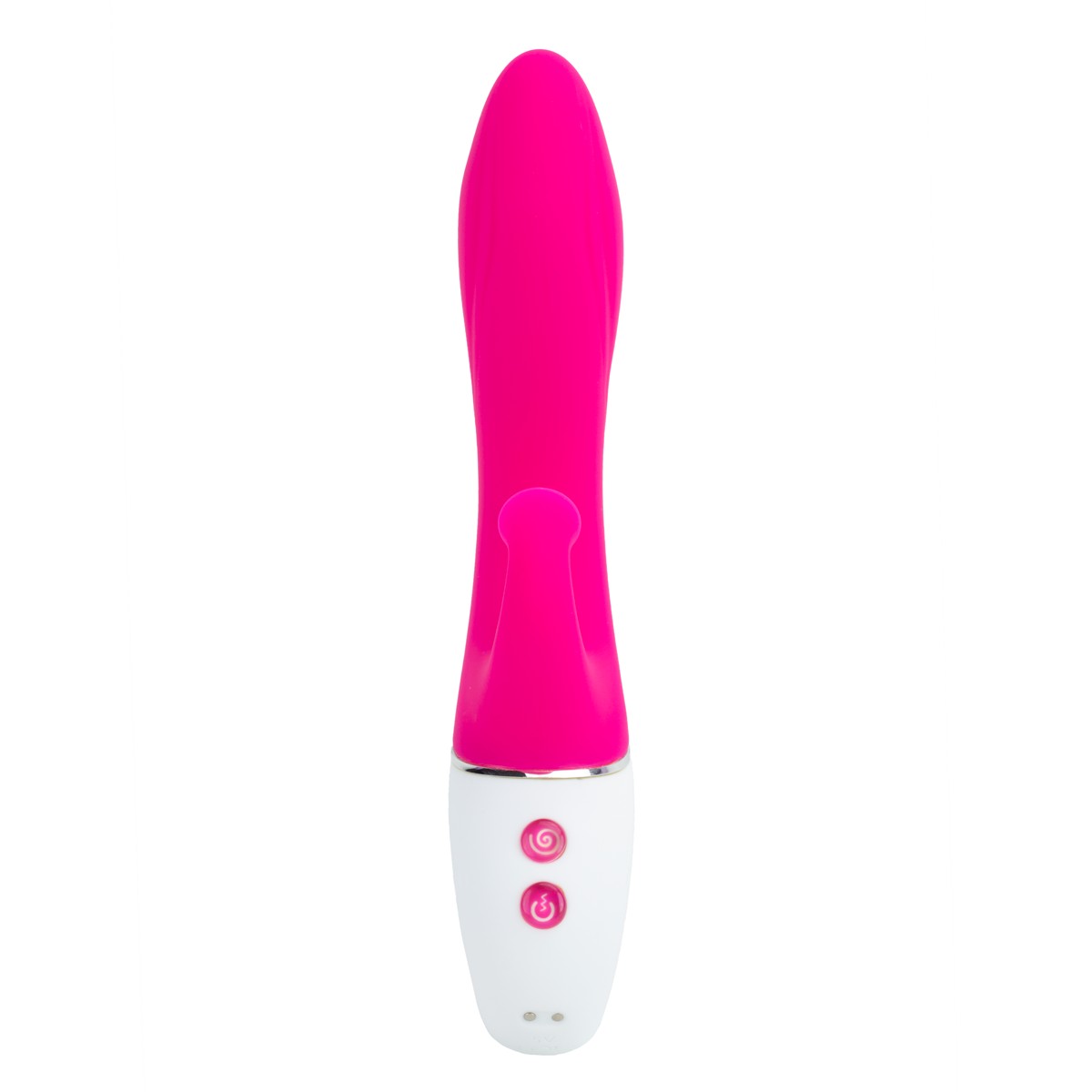 Vibrador de Ponto G com Sugador de Clitóris e Mamilos em Silicone com 9 Modos de Vibração - Intt Toys Tornado - 13 x 3,5 cm - 5