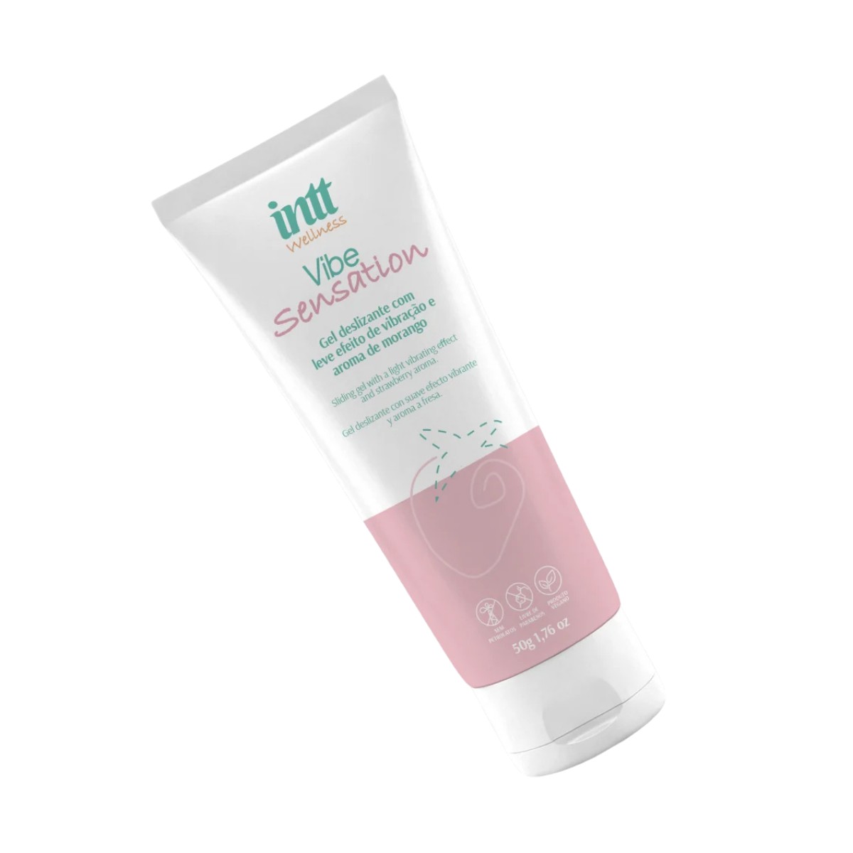 Lubrificante Íntimo com Jambu no Sabor de Morango - Intt Wellness Vibe Sensation | 50ml - 2