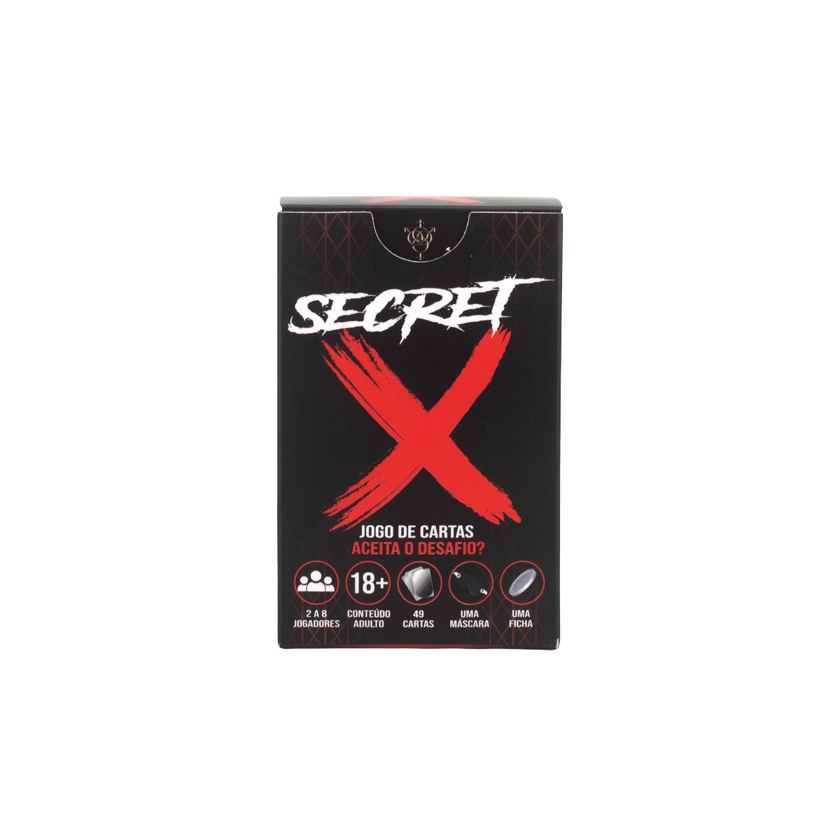 Jogo de Cartas Secret X "Aceita o Desafio?" - Jogos Secretos - 2