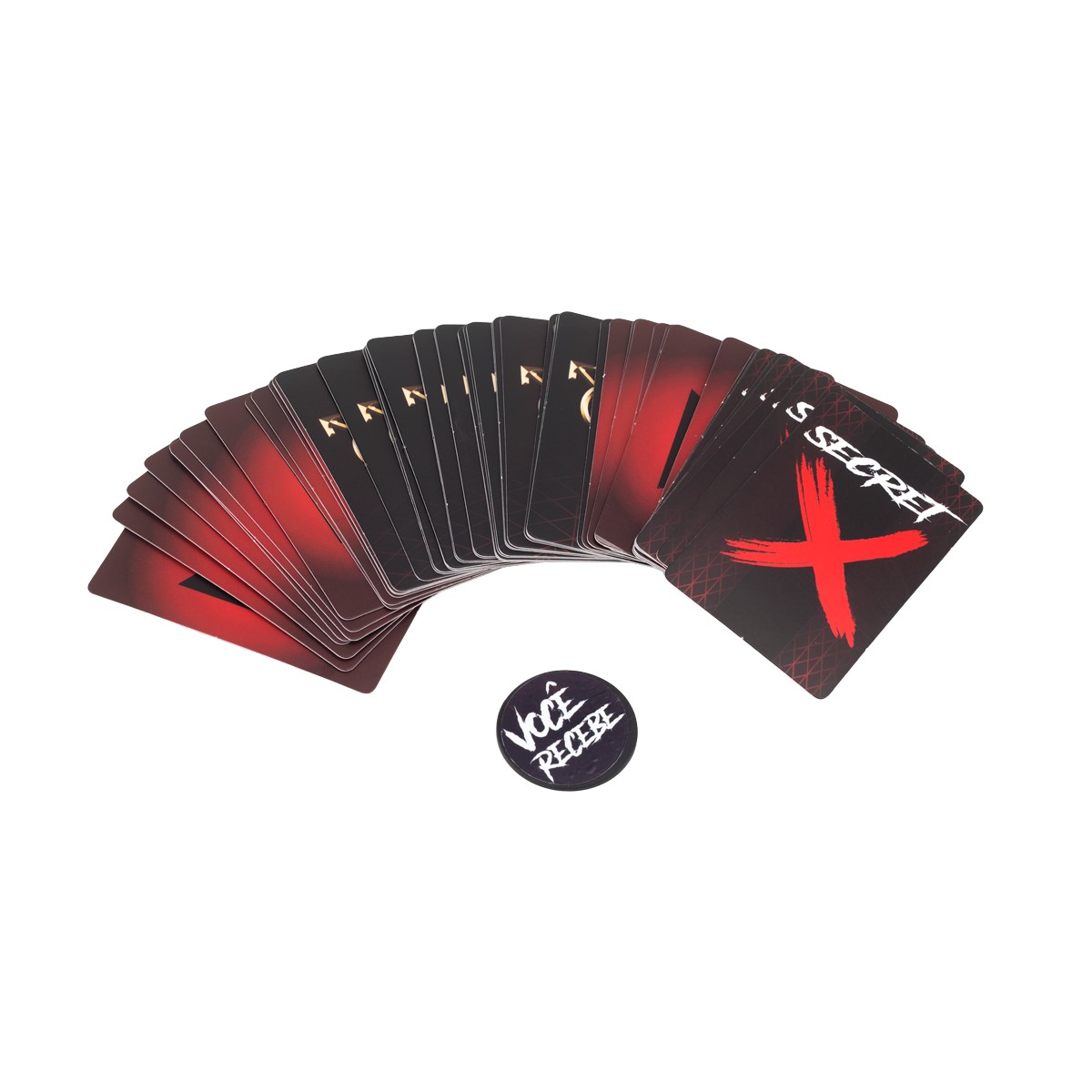 Jogo de Cartas Secret X "Aceita o Desafio?" - Jogos Secretos - 3